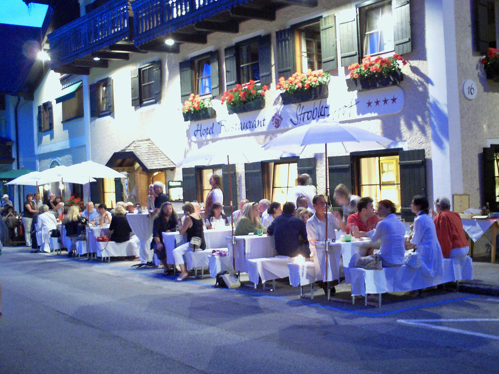 Hotel Stroblerhof Eksteriør billede